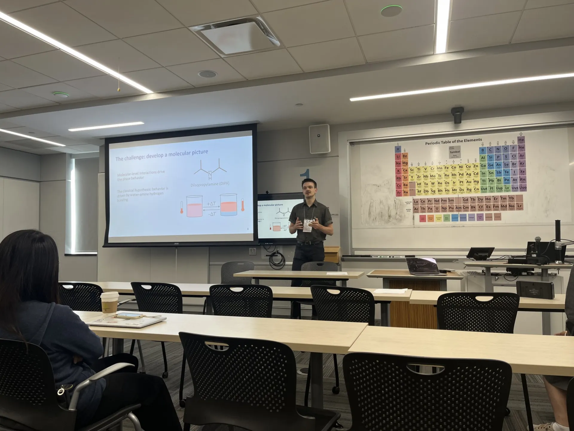 Ian giving his oral presentation at the AEESP 2023
