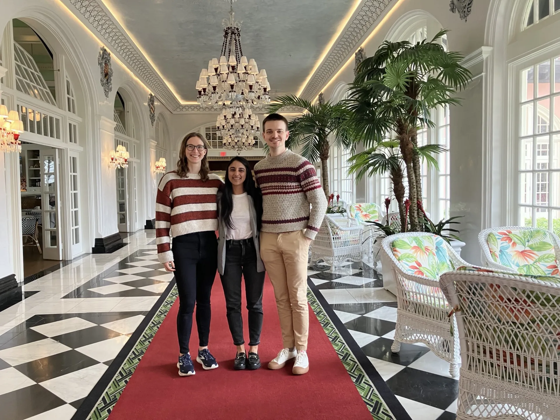 Eliza, Kinnari, and Ian at 2024 GRC