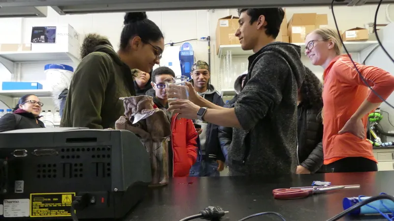 Hands-on session for the students!